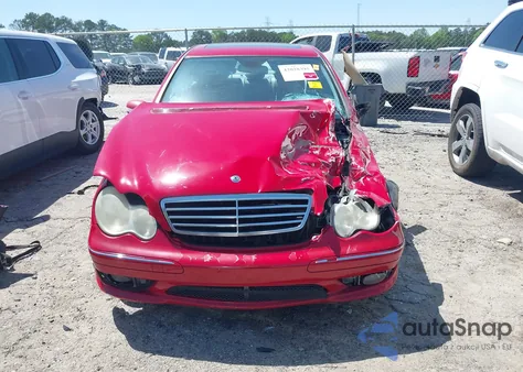 2005 Mercedes-Benz C 230 Kompressor Sport from USA, damaged, VIN WDBRF40J55F678252